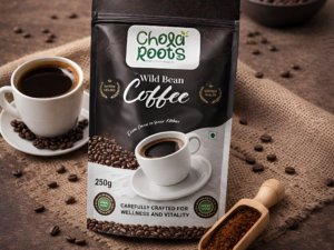 natural coffee powder